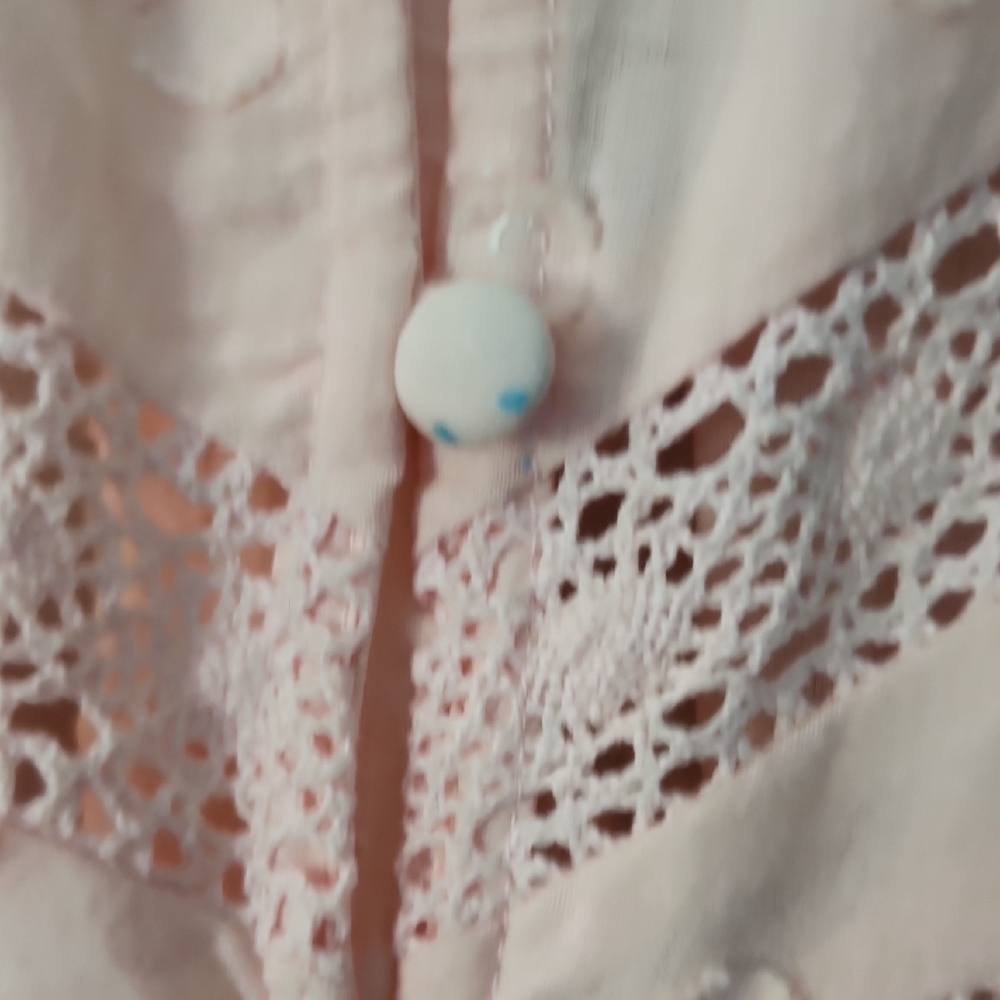 Torrid Blush Eyelet Blouse - Picture 4 of 4